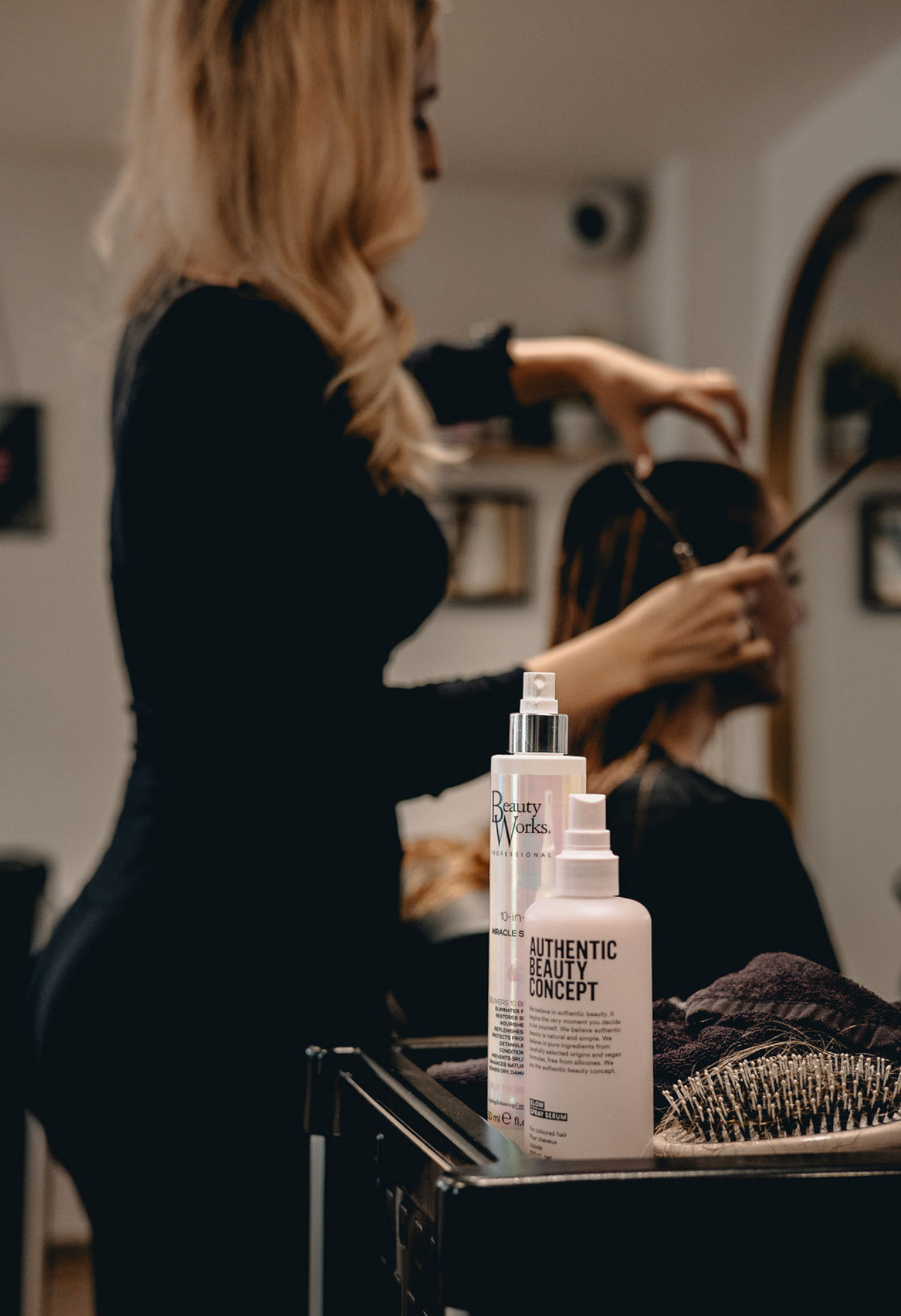 Premium salon products — Beauty Works