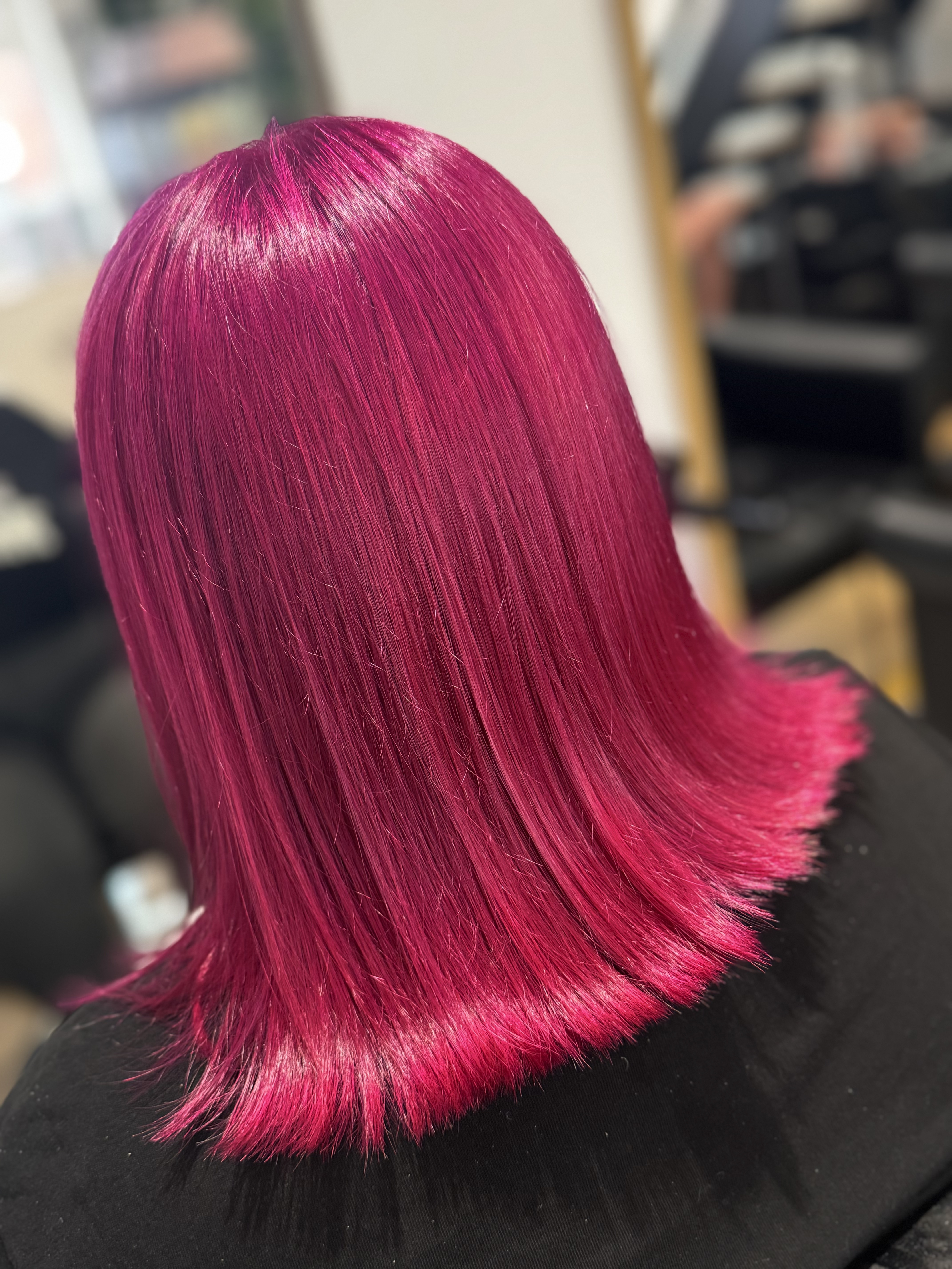 Vivid magenta colour